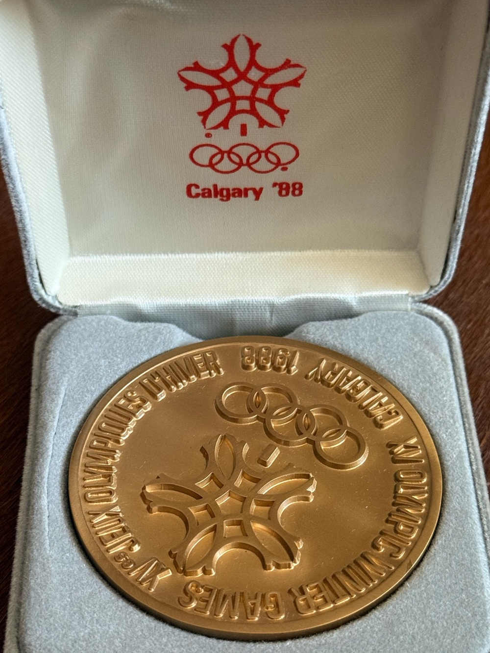 1988 Calgary Winter Olympics Original Participation Volunteer Medal
